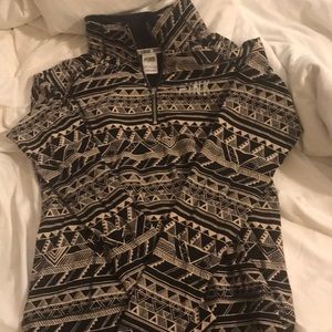 VS Pink half zip pullover